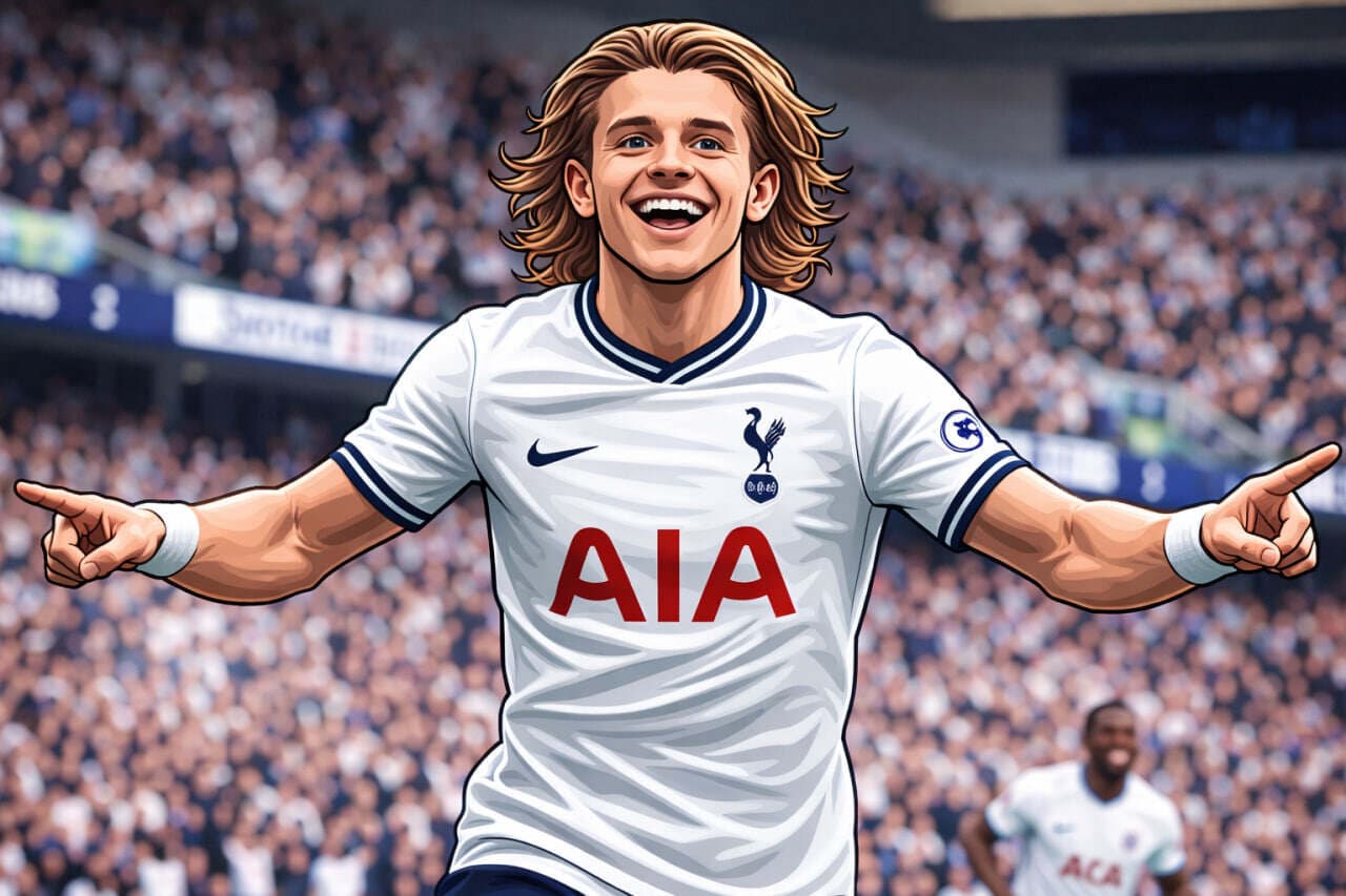 Gallagher is a Tottenham player